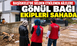 Başiskele'de selden etkilenen ailelere ziyaret! Gönül Bağı ekipleri sahada