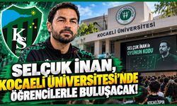 Selçuk İnan Kocaeli Üniversitesi'ne geliyor! “Oyunun Kodu” söyleşisinin tarihi belli oldu
