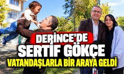 Derince’de Sertif Gökçe Vatandaşlarla Bir Araya Geldi