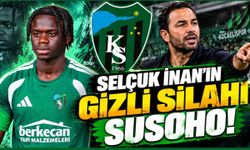 Selçuk İnan’ın gizli silahı Susoho! Kocaelispor’da ilk 11’in vazgeçilmezi oluyor