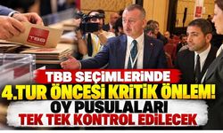 TBB Seçimlerinde 4.Tur Öncesi Kritik Önlem! Oy Pusulaları Tek Tek Kontrol Edilecek