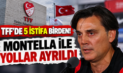 TFF'de 5 istifa birden! Montella ile yollar ayrıldı