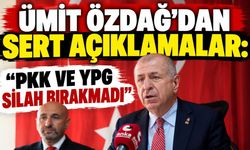 Ümit Özdağ'dan sert açıklamalar: “PKK ve YPG silah bırakmadı”