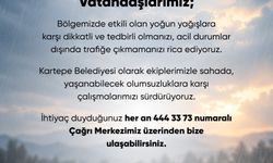 Kartepe Belediyesi’nden Uyarı: Zorunlu Olmadıkça Çıkmayın