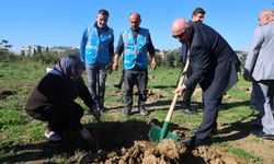Darıca'da 100 Zeytin Fidanı Toprakla Buluştu