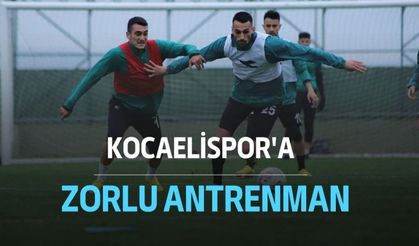 Kocaelispor'da Adıyaman FK Mesaisi Başladı