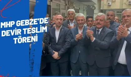 MHP GEBZE’DE ÖZTÜRK YENİ BAŞKAN