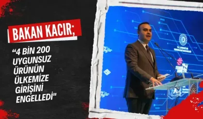 SANAYİ VE TEKNOLOJİ BAKANI MEHMET FATİH KACIR AÇIKLADI