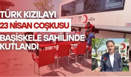 23 Nisan Coşkusu ve Kan Bağışı Kampanyası Başiskele Sahilinde