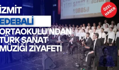 Edebali Ortaokulu'ndan Türk Sanat Müziği Ziyafeti