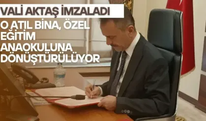 İzmit Ulubatlı Hasan Ortaokulu’nun Atıl Binası, Özel Eğitim Anaokuluna Dönüştürülüyor