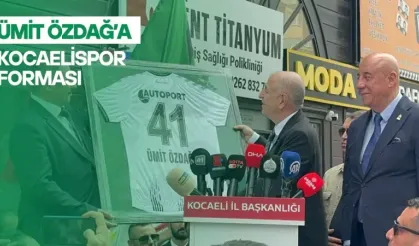 Ümit Özdağ’a Kocaelispor Forması