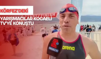 Körfez'deki yarışmacılar Kocaeli TV'ye konuştu