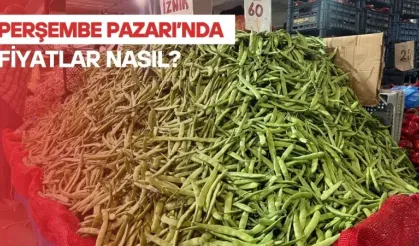 Perşembe pazarında fiyatlar nasıl?