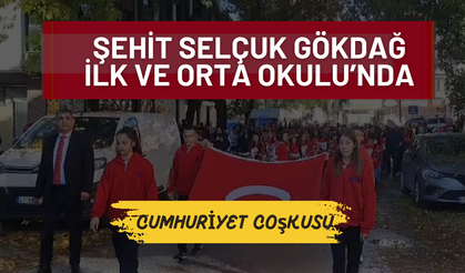 İzmit Şehit Selçuk Gökdağ Okulu’nda 29 Ekim Coşkusu