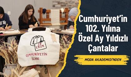 Moda Akademisi’nden Cumhuriyet’in 102. Yılına Özel Ay Yıldızlı Çantalar