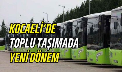 Ulaşımda büfe devri kapanıyor! Kocaeli’de yeni dönem
