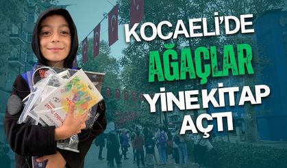 Kocaeli’de Ağaçlar Yine Kitap Açtı