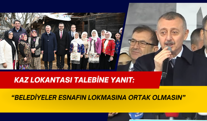 Büyükakın: “Belediyeler Esnafın Lokmasına Ortak Olmasın”