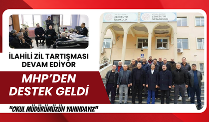 İlahili zil tartışmasına MHP'de katıldı: “Okul Müdürümüzün Yanındayız”