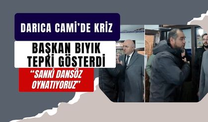Darıca’da Cami İçinde Kriz: Sanki Dansöz Oynatıyoruz!