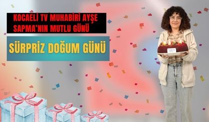 Ekibin Neşesi Ayşe Sapma'nın Doğum Günü İçin Pasta Kesildi: "İyi ki Bizimlesin!"