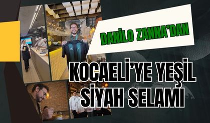 Gastro Gençler Ustasıyla Buluştu! Danilo Zanna’dan Kocaeli’ye Yeşil-Siyah Selam