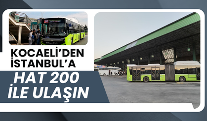 Hat 200 İzmit Otogar-Kartal Metro 2026 Saatleri