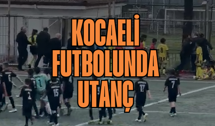 Derince’de U11 Maçında Rezalet! Kadın Hakeme Sahada Saldırı Girişimi