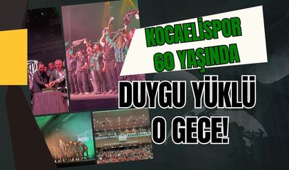 Efsane Forma Sahnede, Gözyaşları Sel Oldu: Kocaelispor’un 60. Yaşında Tarihi Buluşma