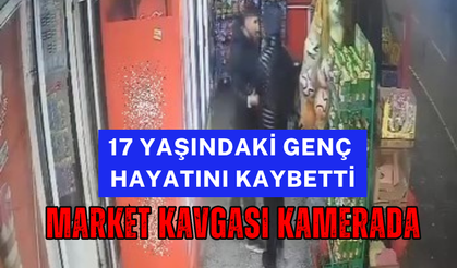 17 Yaşındaki Gencin Hayatını Kaybettiği Kavga Kamerada