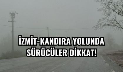 İzmit-Kandıra Yolunda  Sürücüler Dikkat!