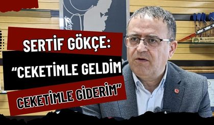 "Ceketimle Geldim, Ceketimle Giderim!" Sertif Gökçe'den Derince'ye Şeffaflık Mesajı