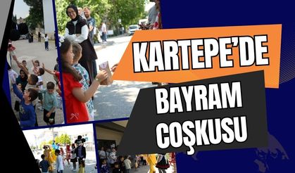 Kartepe’de Çocukların Bayram Coşkusu Tavan Yaptı