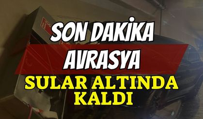 Son Dakika: Avrasya Tüneli’nde Musluk Patladı, Yol Sular Altında Kaldı! Trafik Kapatıldı