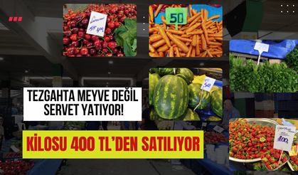 Meyve Değil Sanki Altın: İzmit Doğu Kışla Pazarı'nda 400 TL'den Alıcı Buldu