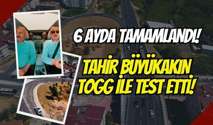 Gebze’de 6 Aylık Rekor Süre: Eskihisar Köprülü Kavşağı Açıldı, Başkan Büyükakın TOGG ile Test Etti!