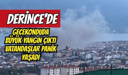 Kocaeli'de Korkutan Gecekondu Yangını: Mahalleli Sokağa Döküldü, Kundaklama Şüphesi Var!