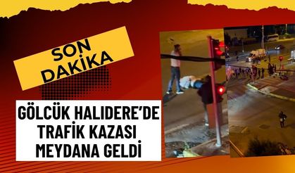 Gölcük Halıdere D-130’da Trafik Kazası: Ekipler Bölgeye Sevk Edildi