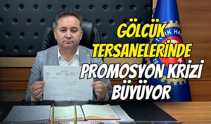 Gölcük Tersanelerinde Promosyon Krizi Büyüyor