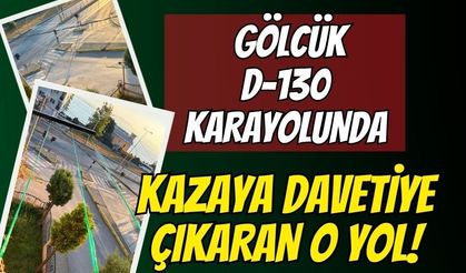 Gölcük D-130 Karayolunda Site Sakinleri Tedirgin: "Kazaya Davetiye Çıkarılıyor"