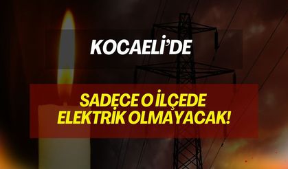 SEDAŞ'tan Sadece O İlçeye Elektrik Kesintisi Uyarısı! 13 Haziran 2026