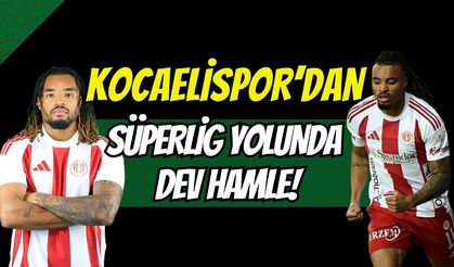 Kocaelispor'dan Süper Lig Yolunda Dev Hamle! Antalyasporlu Samuel Ballet Körfez’in Radarında