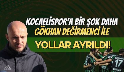 Kocaelispor'a Bir Şok Daha: Gökhan Değirmenci Kocaelispor’a Veda Etti