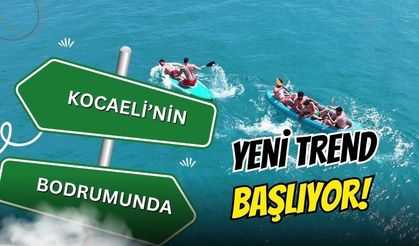 Kocaeli’nin Bodrum’unda Yeni Trend: Kanoyu Alan Kandıra Denizine Açılıyor!