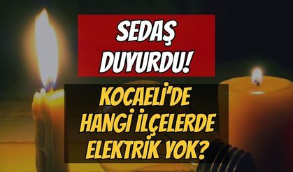 18 Haziran Perşembe Kocaeli Planlı Elektrik Kesintileri: Hangi Mahalle ve Sokaklarda Elektrik Yok?