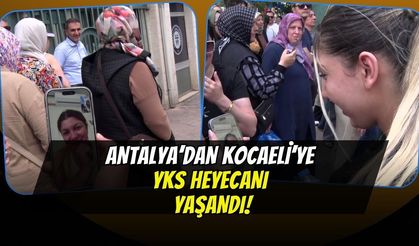 İzmit'te Duygusal YKS Anları: Antalya'daki Anne Kocaeli’de Sınava Giren Kızını Görüntülü Arayıp Gözyaşlarıyla Karşıladı!