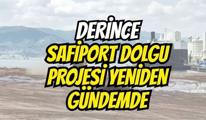 Derince'deki Safiport'ta Deniz Dolgu Çalışmaları Yeniden Gündemde