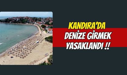 Kandıra'da Denize Girmek Yasaklandı