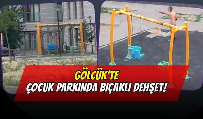 Gölcük'te Çocuk Parkında Bıçaklı Dehşet